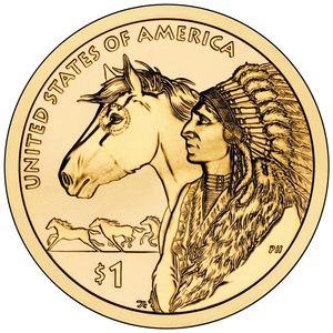 2012 1-dollar - P - Trade Routes of the 17th Century reverse